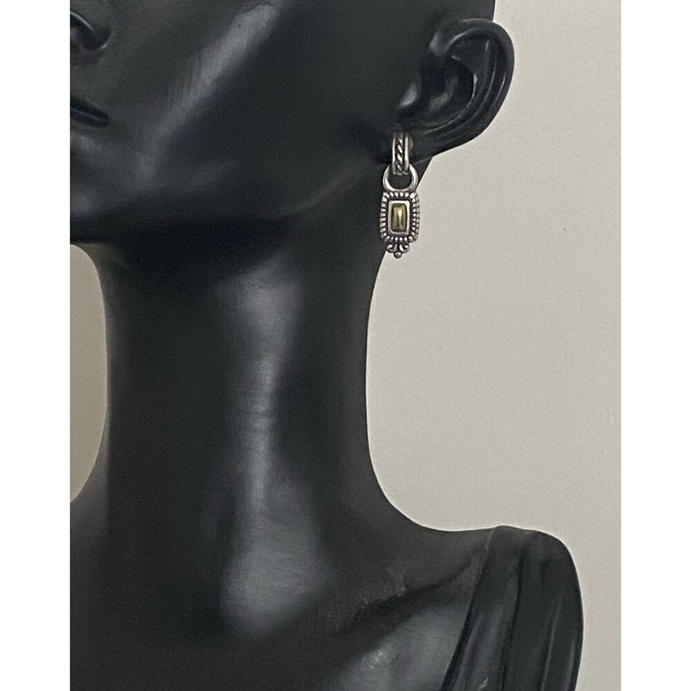 Brighton Beamonte Two-Tone Post Earrings